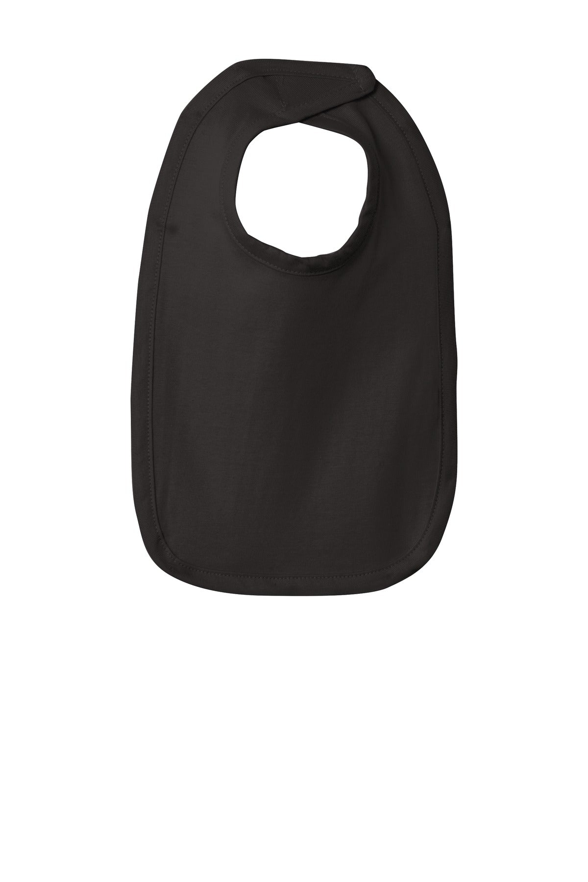 Rabbit Skins Infant Premium Jersey Bib. RS1005 in Black