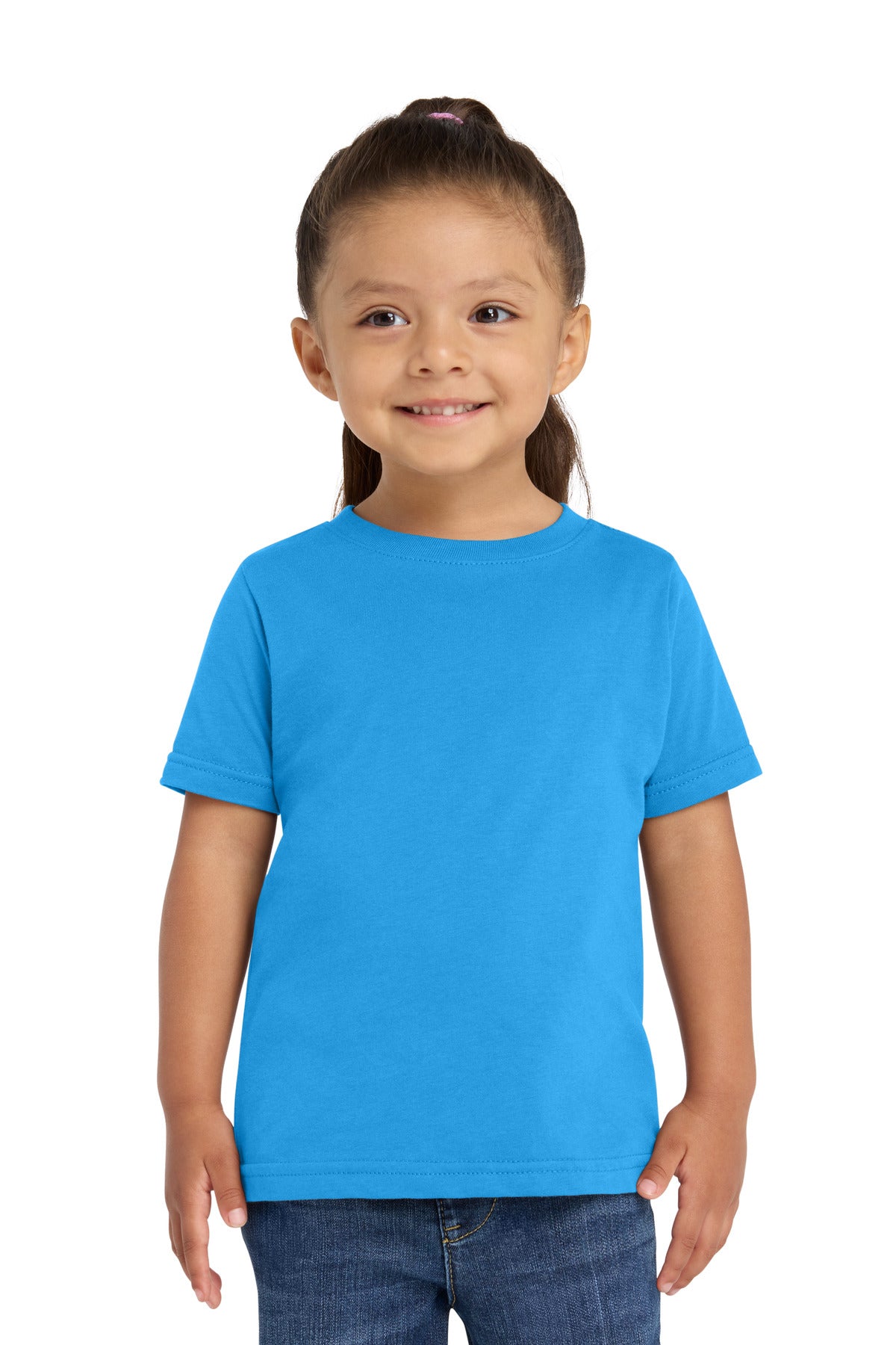 Rabbit Skins Toddler Fine Jersey Tee. RS3321 in Cobalt