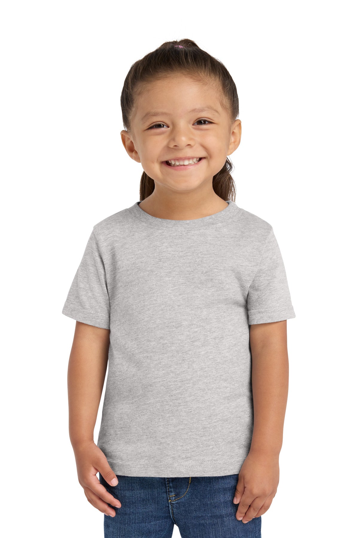Rabbit Skins Toddler Fine Jersey Tee. RS3321 in Heather