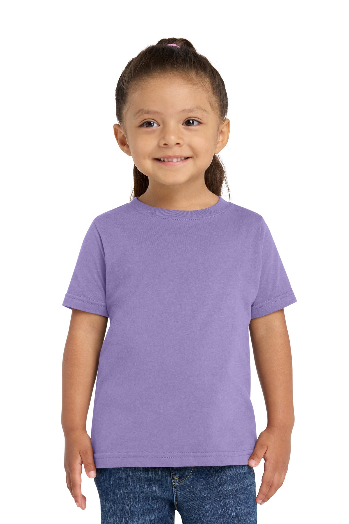 Rabbit Skins Toddler Fine Jersey Tee. RS3321 in Lavender
