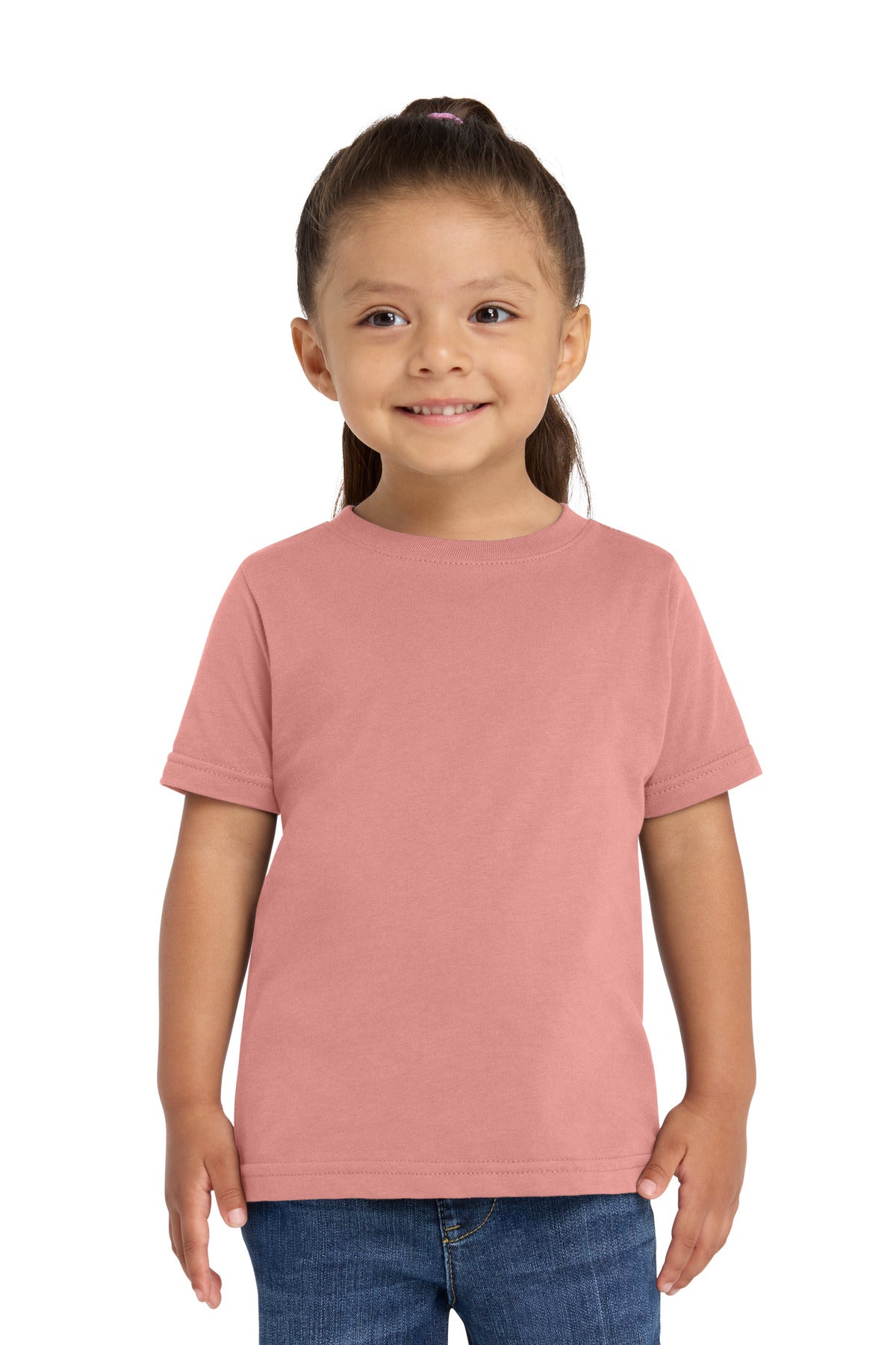 Rabbit Skins Toddler Fine Jersey Tee. RS3321 in Mauvelous