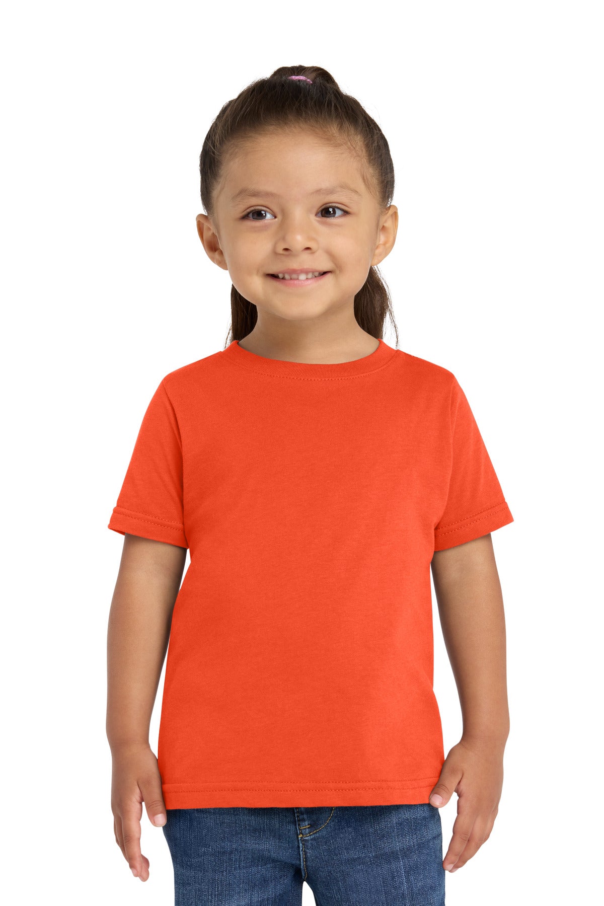Rabbit Skins Toddler Fine Jersey Tee. RS3321 in Orange