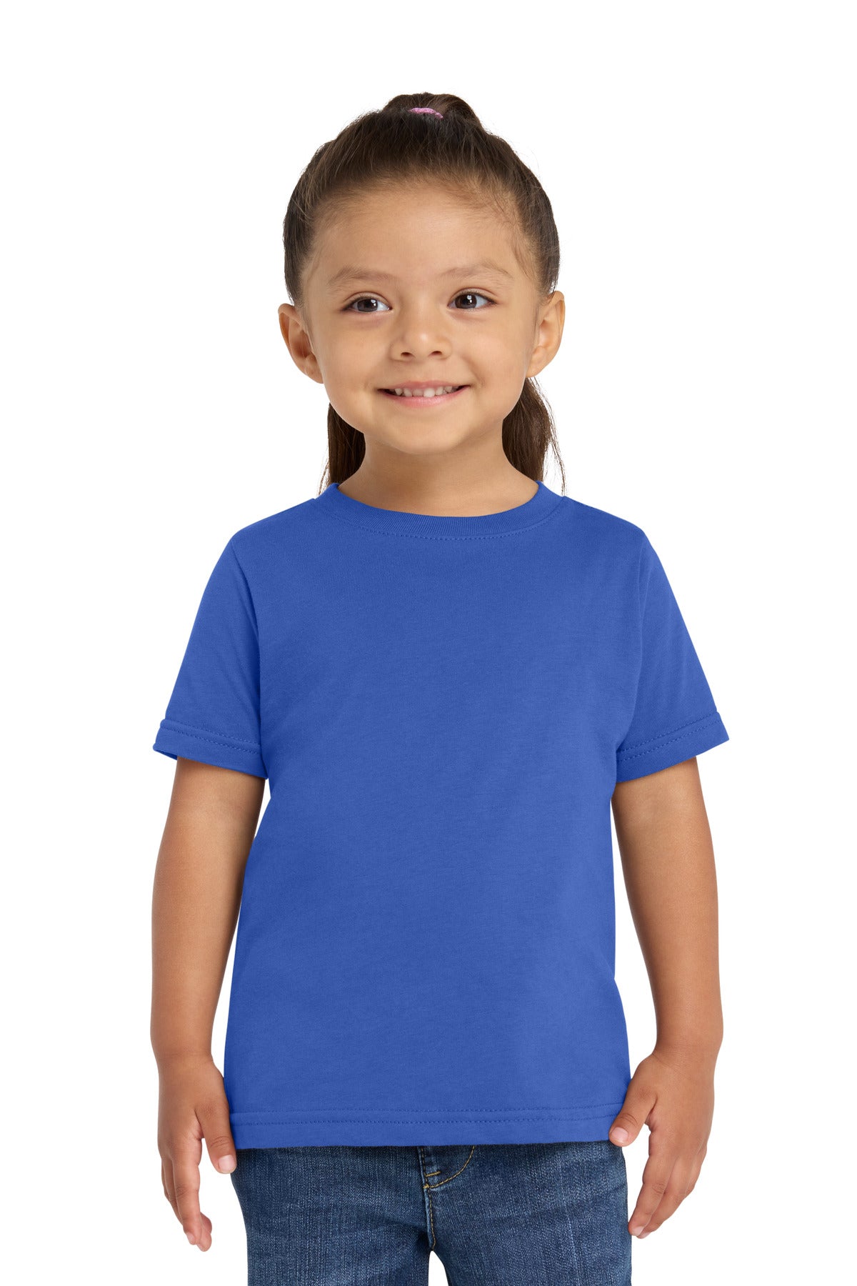 Rabbit Skins Toddler Fine Jersey Tee. RS3321 in Royal