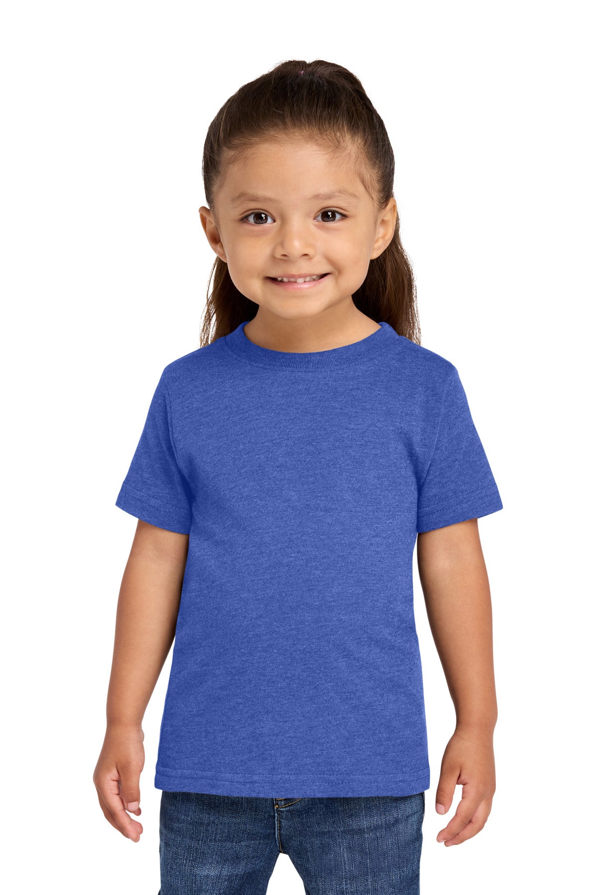 Rabbit Skins Toddler Fine Jersey Tee. RS3321 in Vintage Royal