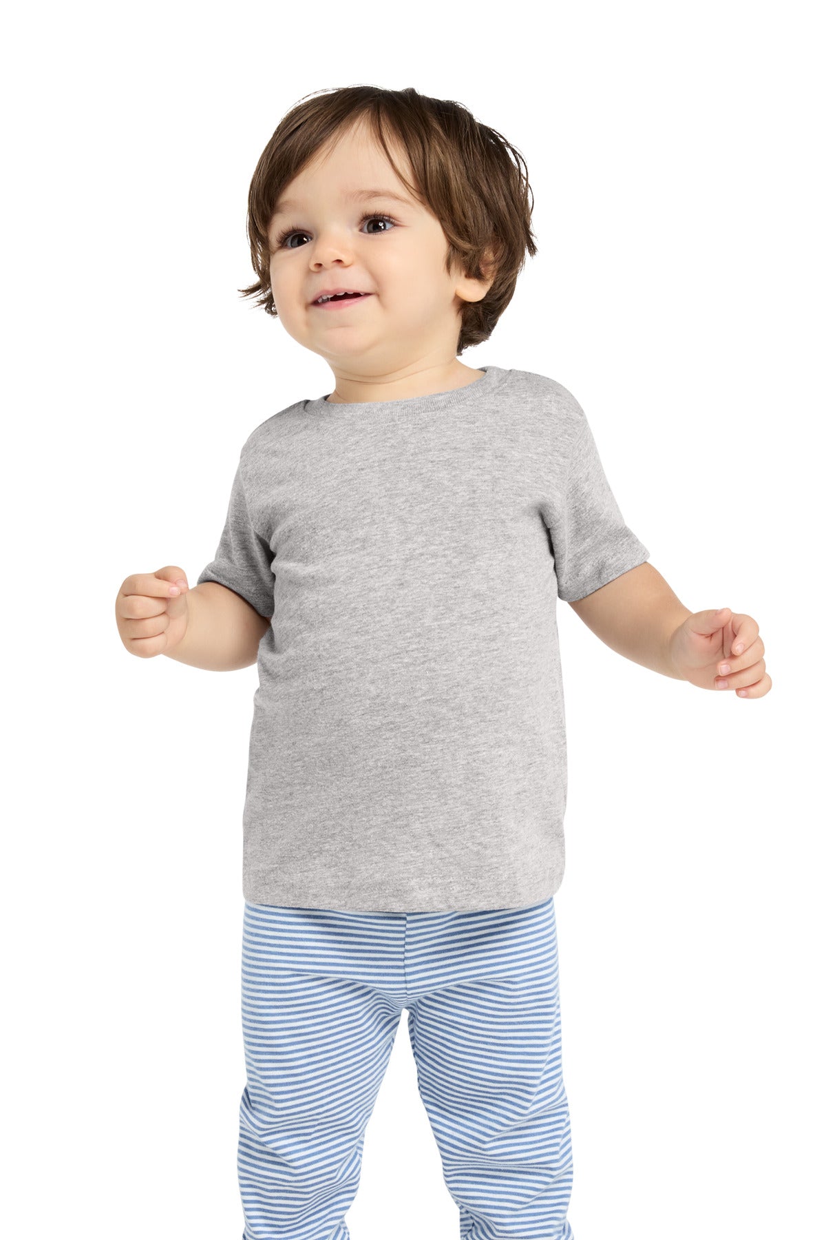 Rabbit Skins Infant Fine Jersey Tee. RS3322 in Heather