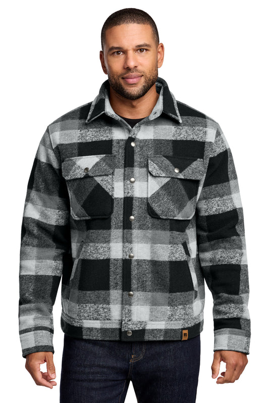 Russell Outdoors Basin Jacket RU550 in Deep Black Plaid
