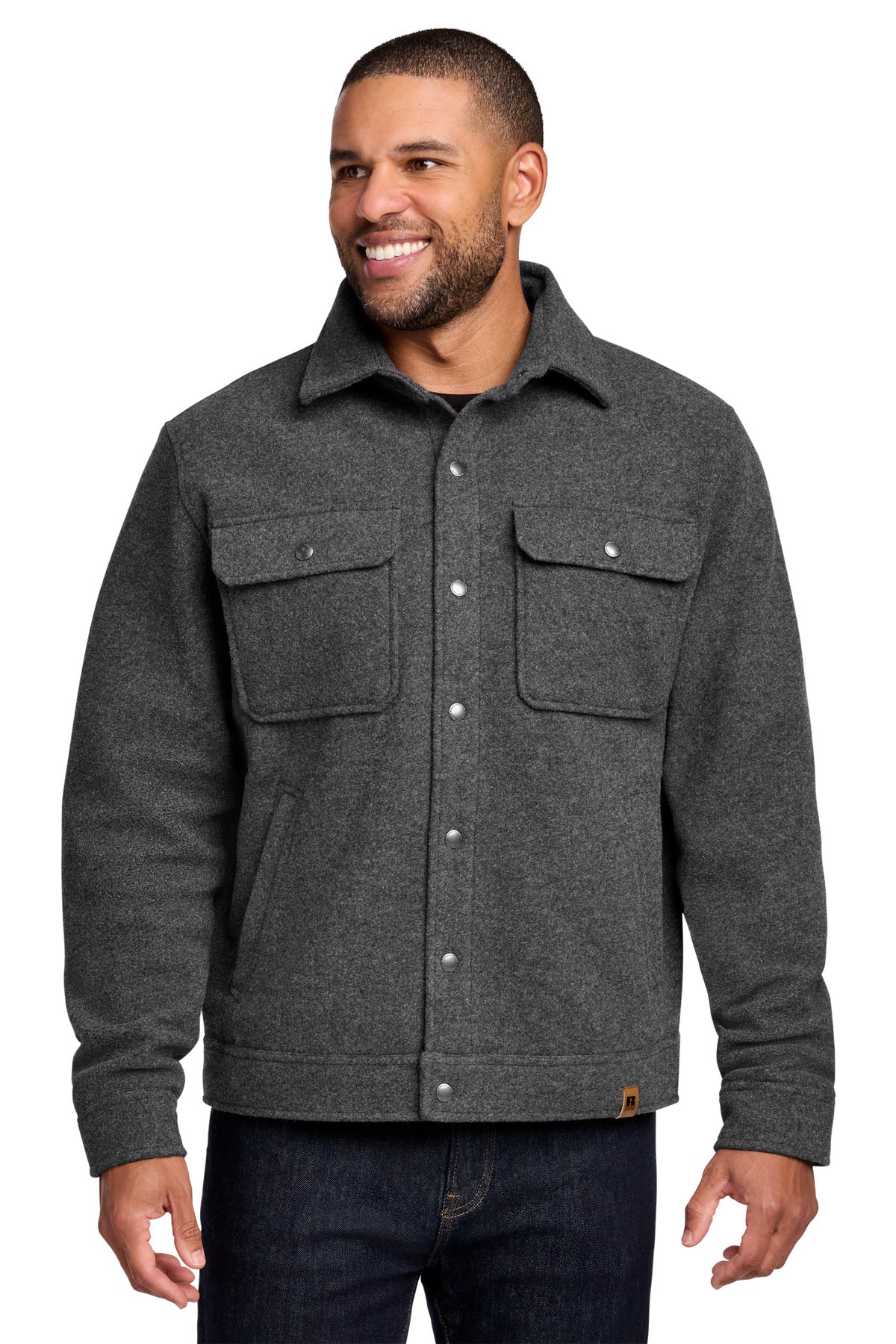 Russell Outdoors Basin Jacket RU550 in Graphite Heather