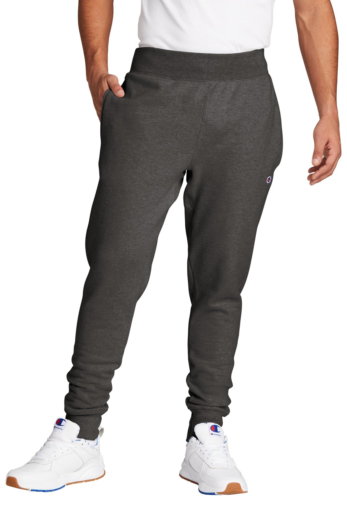 Champion   Reverse Weave   Jogger RW25 in Charcoal Heather