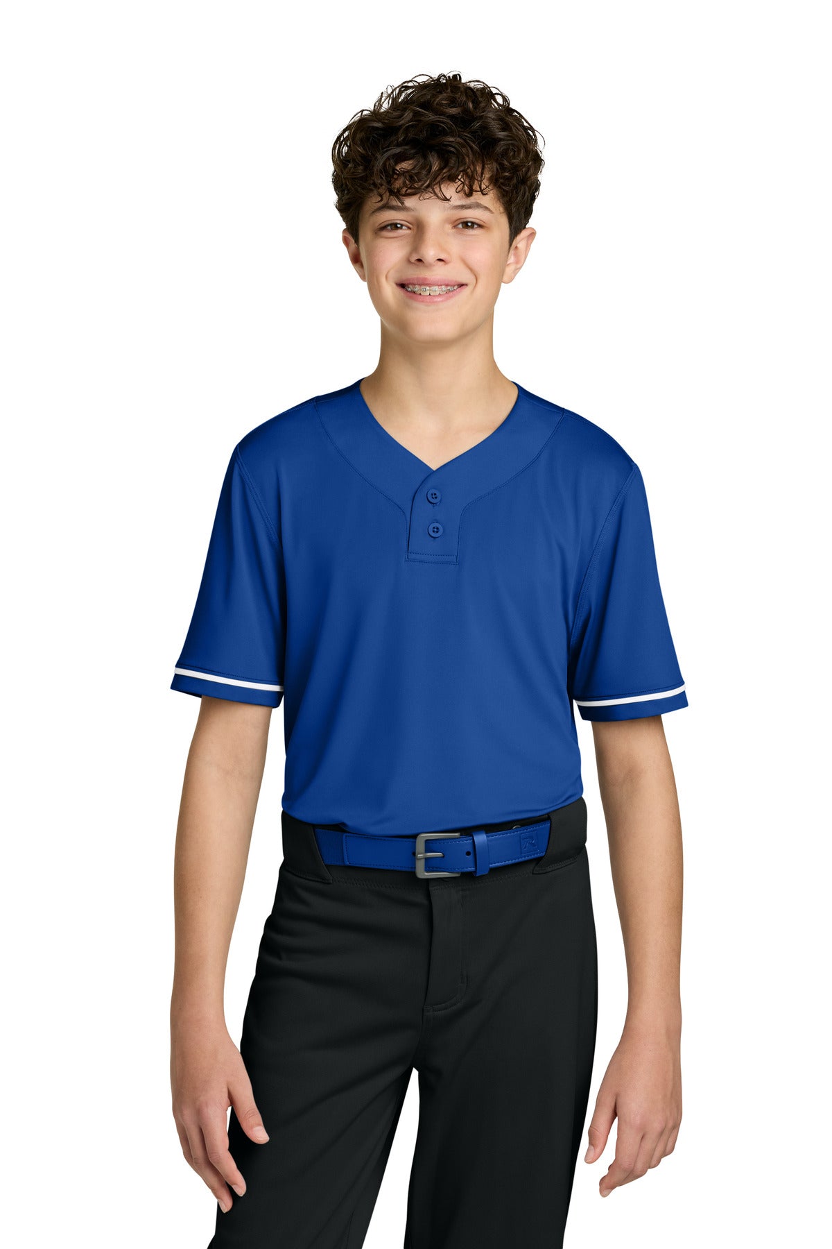 Richardson Youth Select 2-Button Baseball Jersey RY7910 in Royal