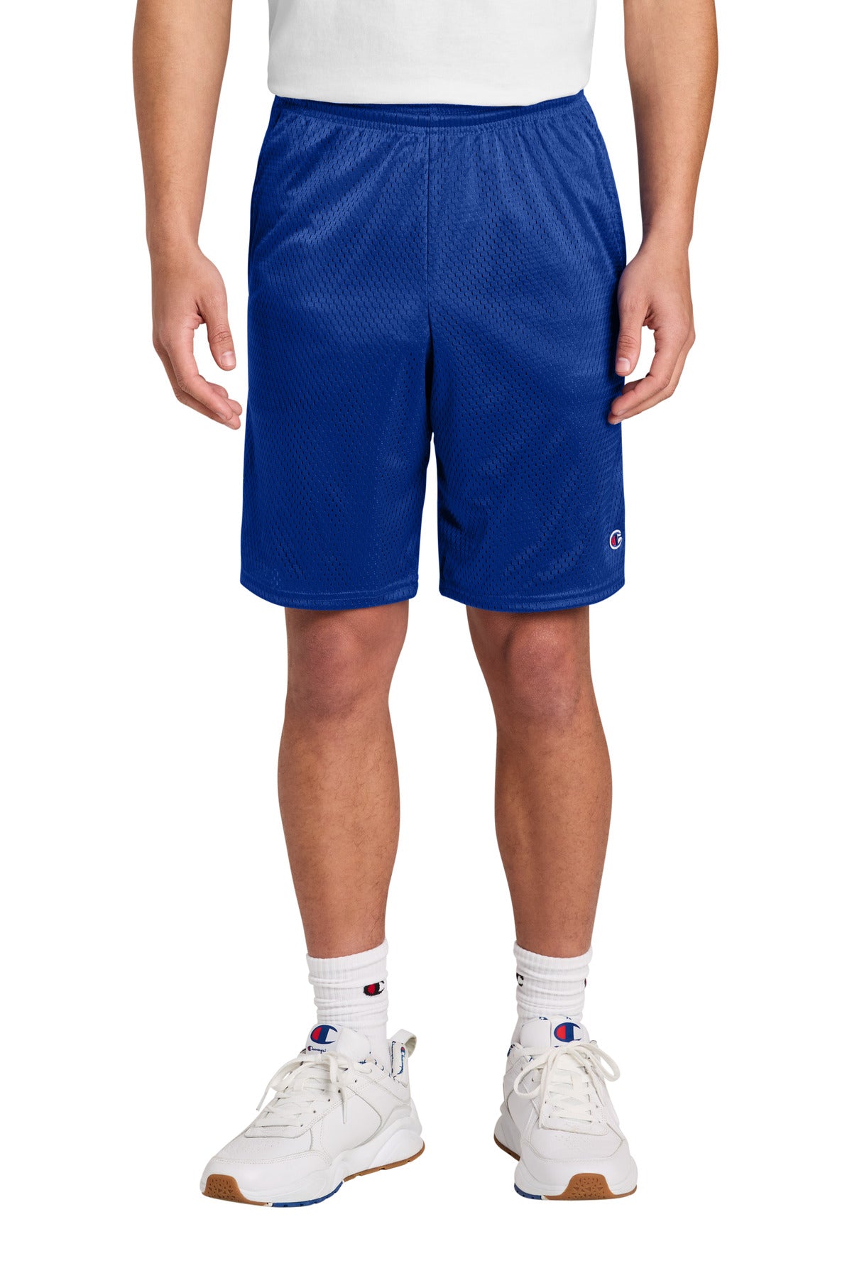 Champion Mesh Short with Pockets S162 in Athletic Royal