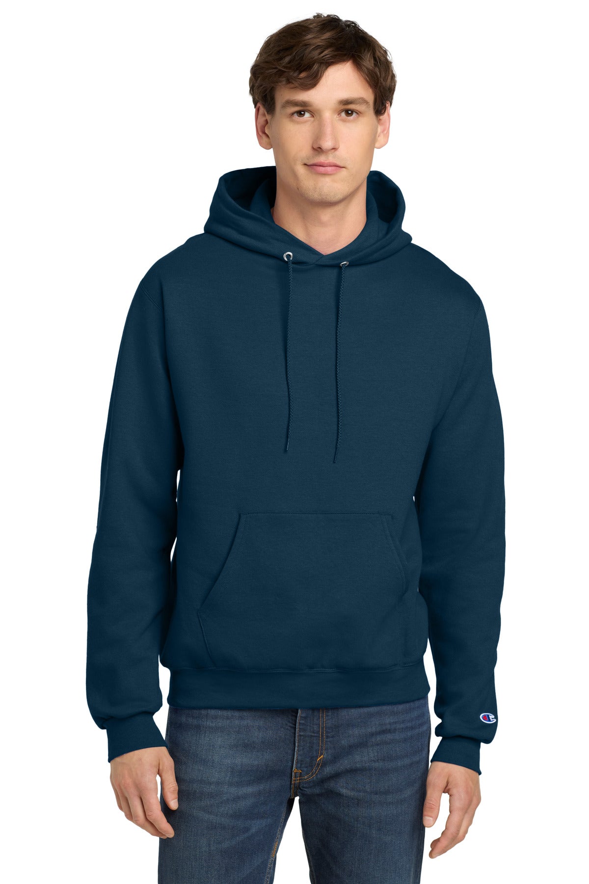 Champion  Powerblend Pullover Hoodie. S700 in Late Night Blue