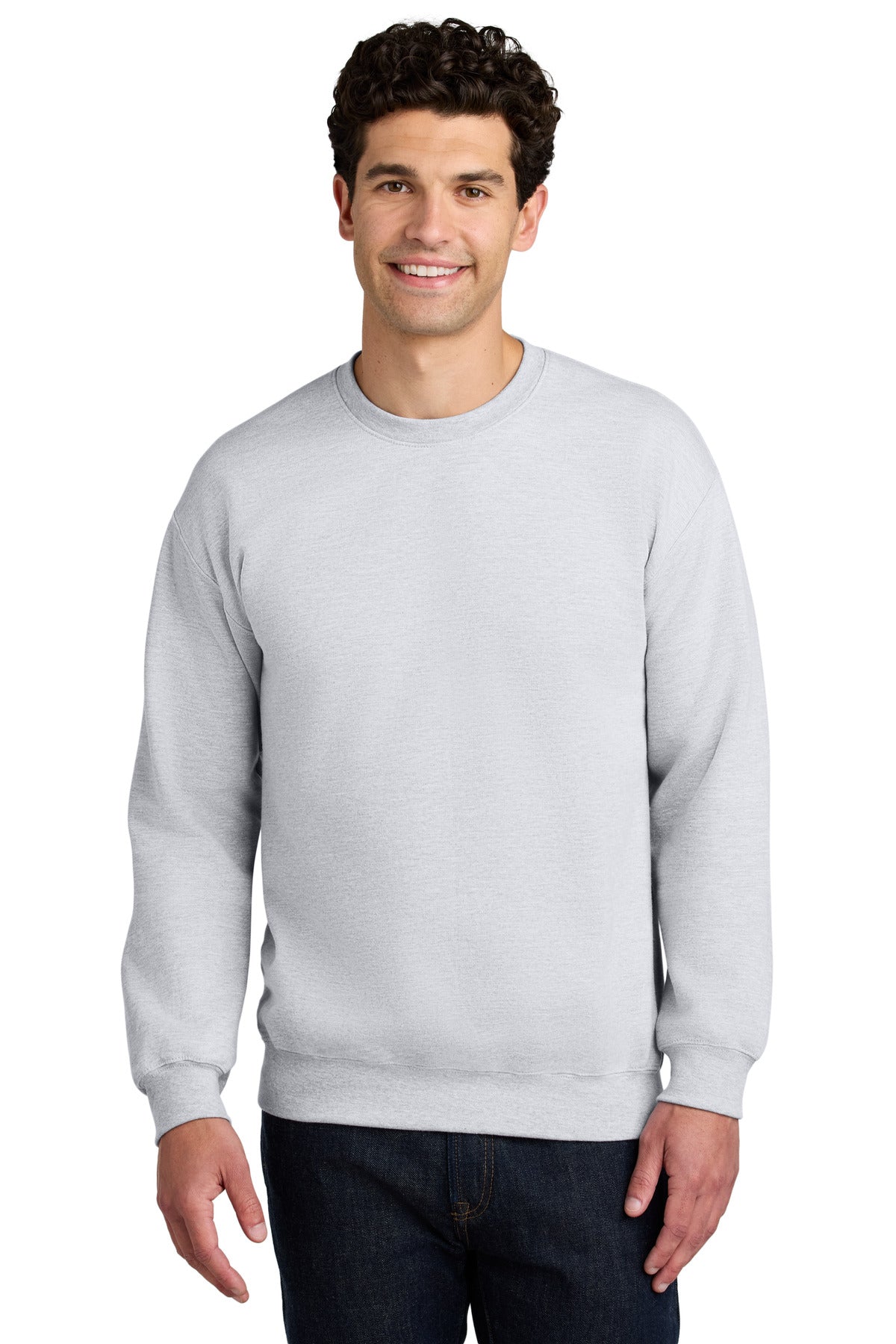 Gildan Softstyle Crewneck Sweatshirt SF000 in Ash Grey
