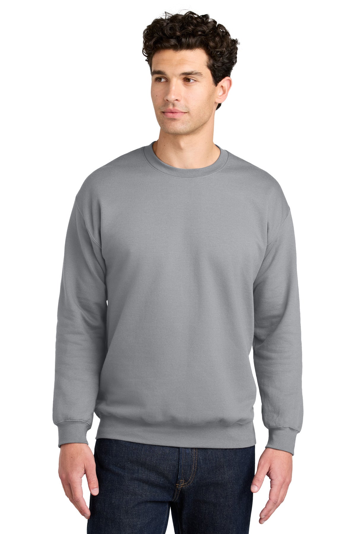Gildan Softstyle Crewneck Sweatshirt SF000 in Cement