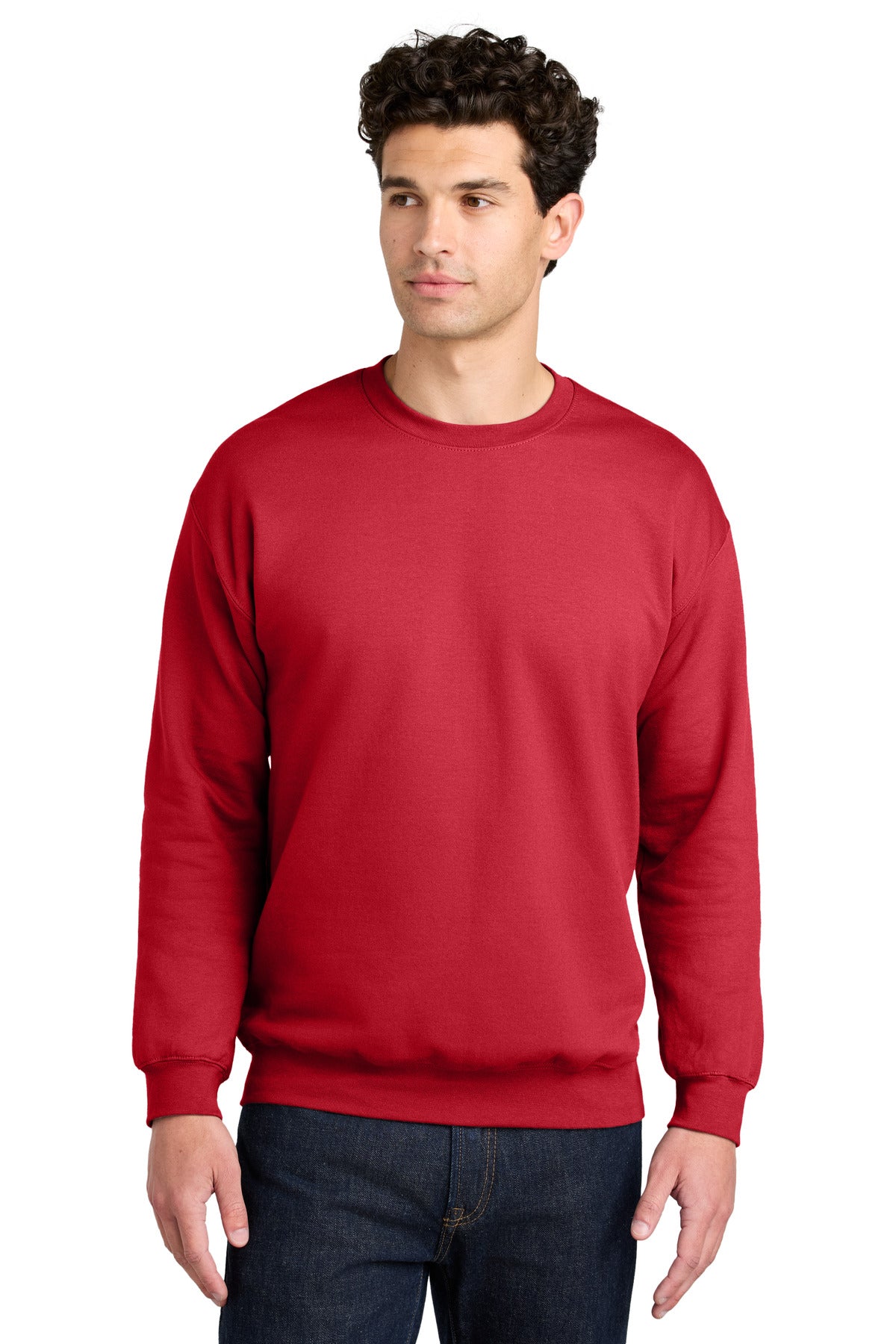 Gildan Softstyle Crewneck Sweatshirt SF000 in Red