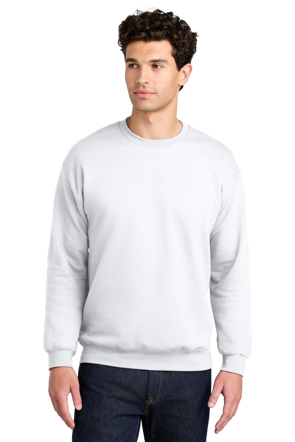 Gildan Softstyle Crewneck Sweatshirt SF000 in White