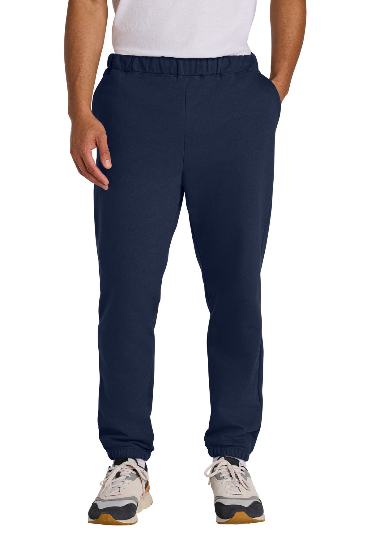 Gildan Softstyle Midweight Pocket Sweatpants SF100 in Navy