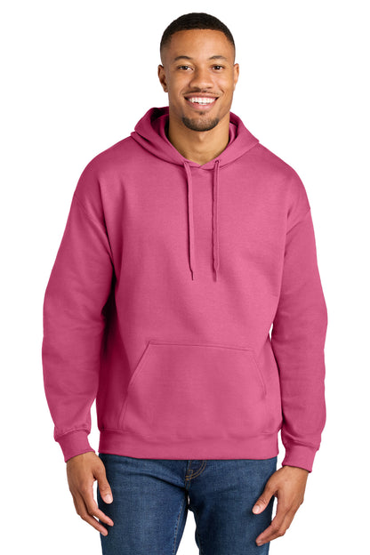 Gildan Softstyle Midweight Pullover Hooded Sweatshirt SF500 in Pink Lemonade