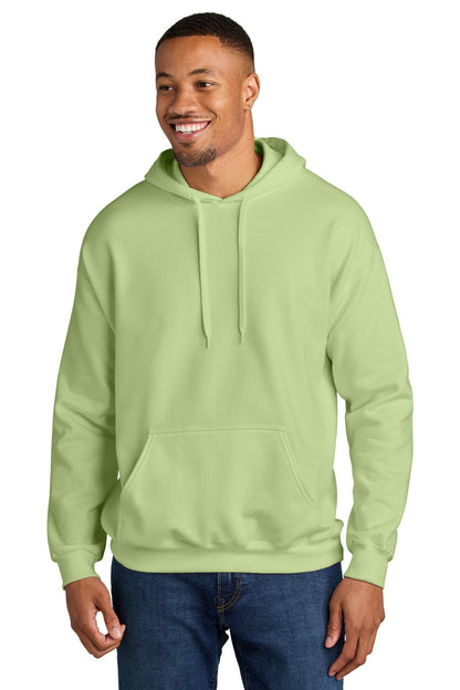 Gildan Softstyle Midweight Pullover Hooded Sweatshirt SF500 in Pistachio