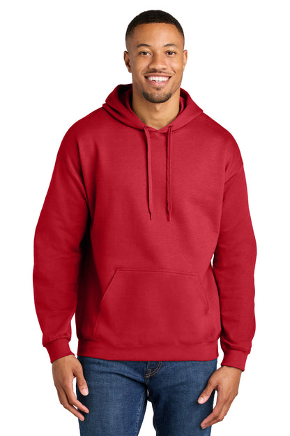 Gildan Softstyle Midweight Pullover Hooded Sweatshirt SF500 in Red