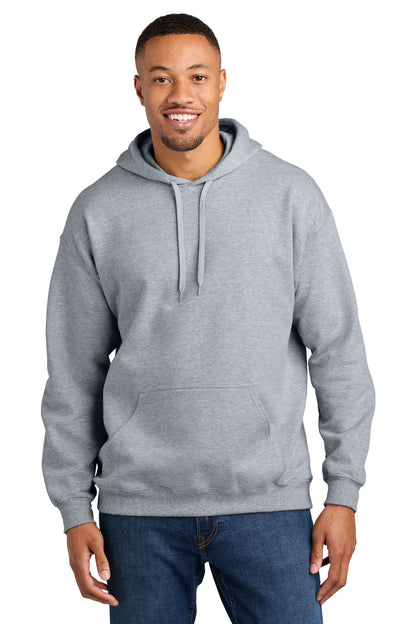 Gildan Softstyle Midweight Pullover Hooded Sweatshirt SF500 in Ring Spun Sport Grey