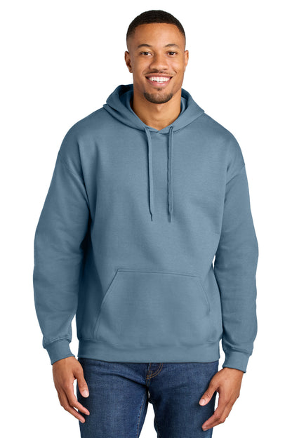 Gildan Softstyle Midweight Pullover Hooded Sweatshirt SF500 in Stone Blue