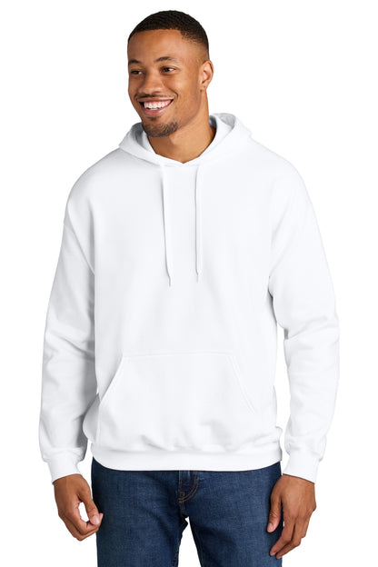 Gildan Softstyle Midweight Pullover Hooded Sweatshirt SF500 in White