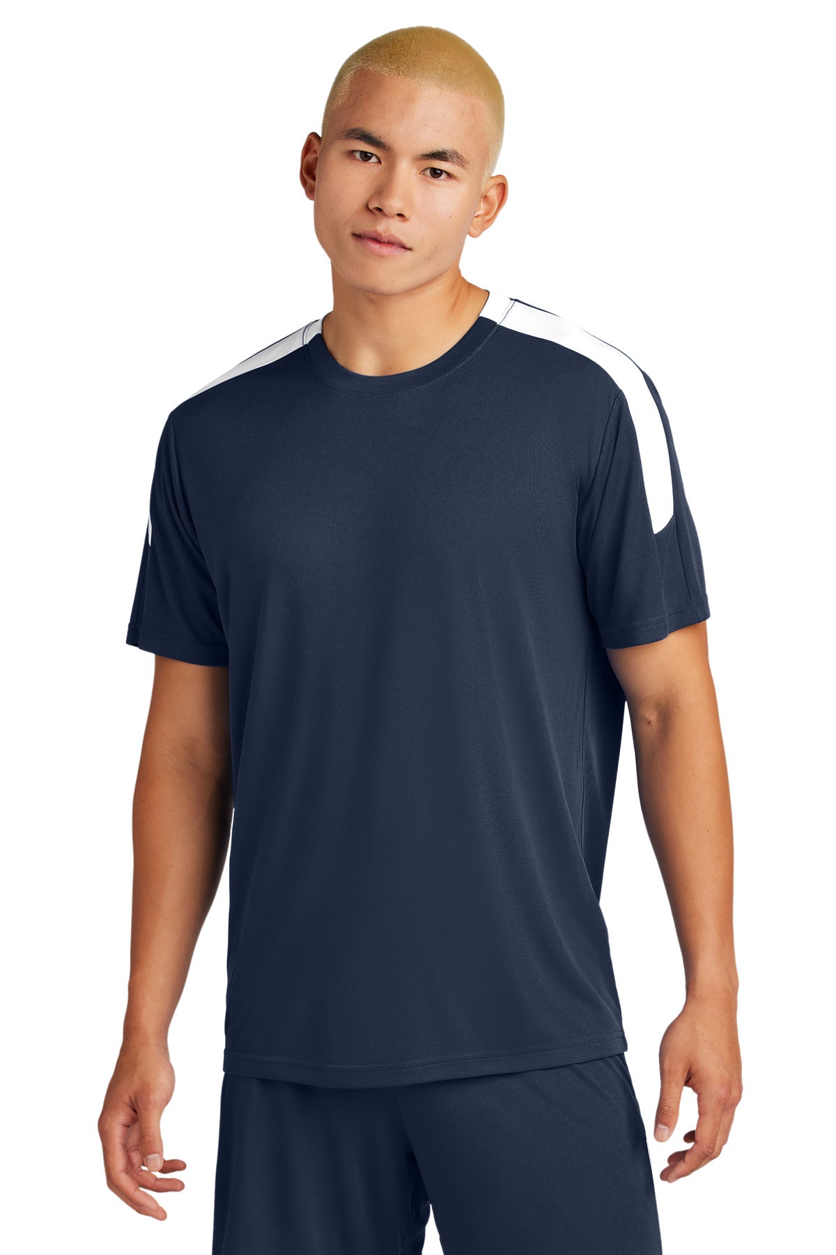 Sport-Tek Competitor United Crew ST100 in True Navy/ White
