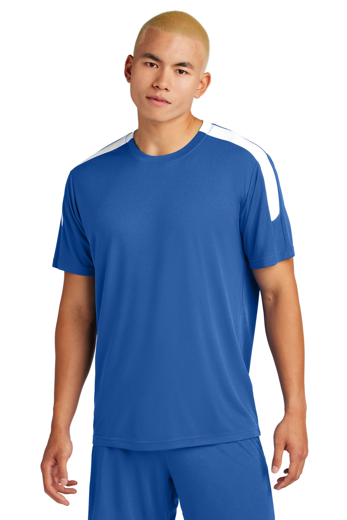 Sport-Tek Competitor United Crew ST100 in True Royal/ White