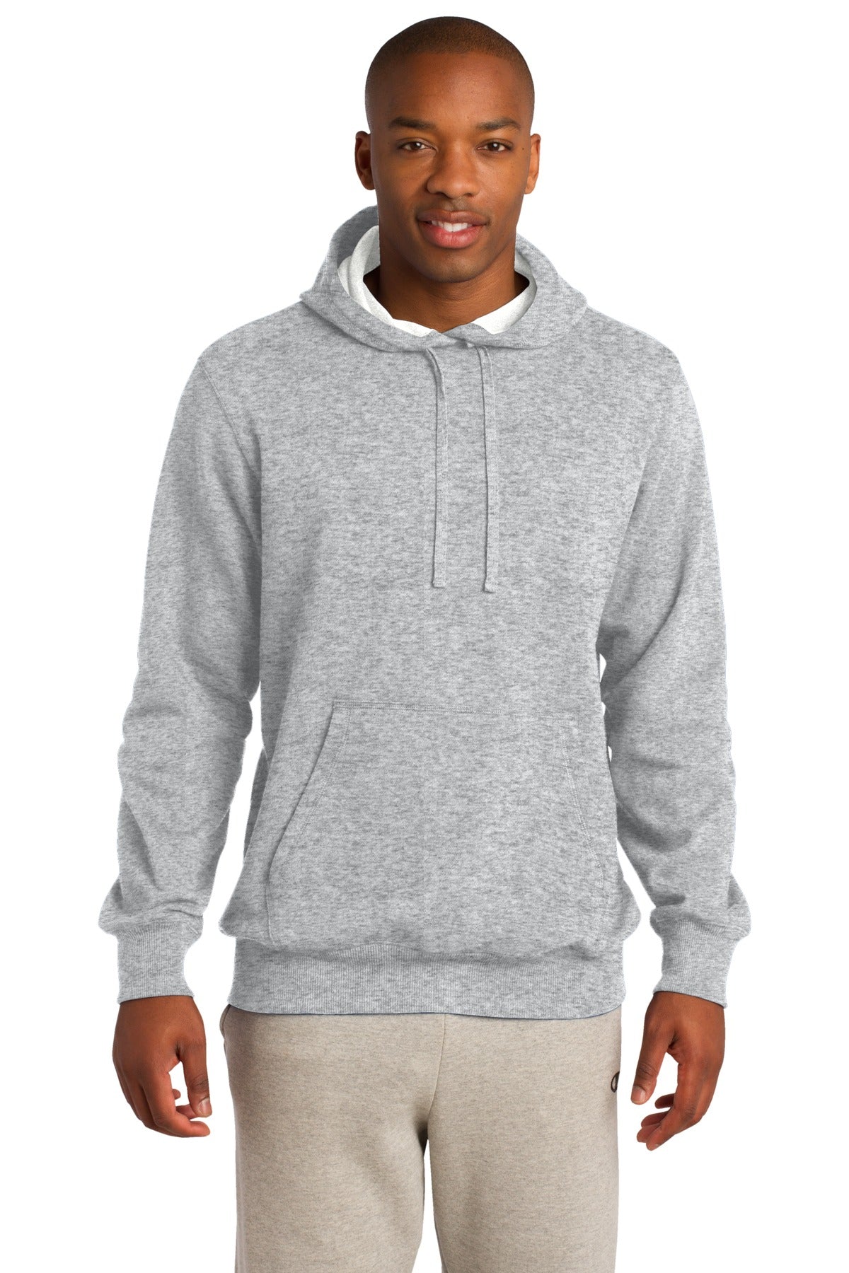 Sport-Tek Tall Pullover Hooded Sweatshirt. TST254 in Athletic Heather