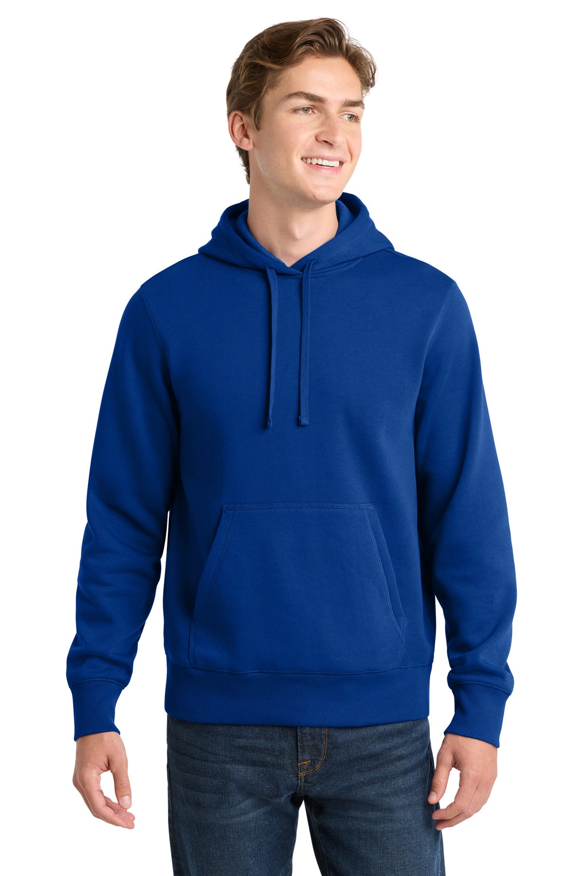 Sport-Tek Pullover Hooded Sweatshirt. ST254 in True Royal