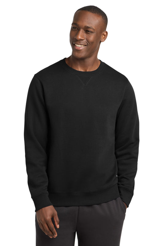 Sport-Tek Crewneck Sweatshirt. ST266 in Black