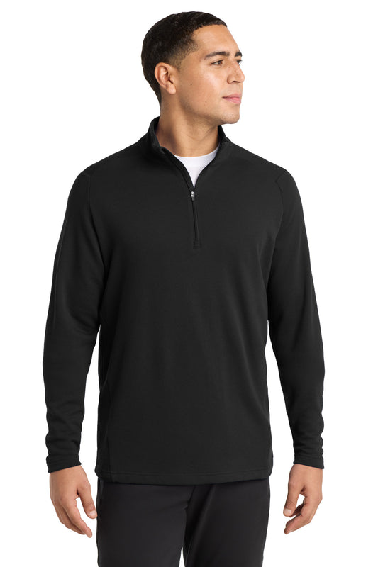 Sport-Tek  Lightweight French Terry 1/4-Zip Pullover. ST273 in Black