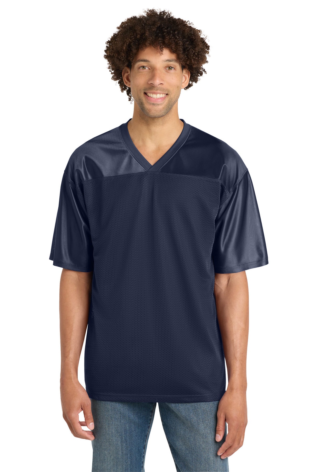 Sport-Tek PosiCharge Replica Jersey. ST307 in True Navy