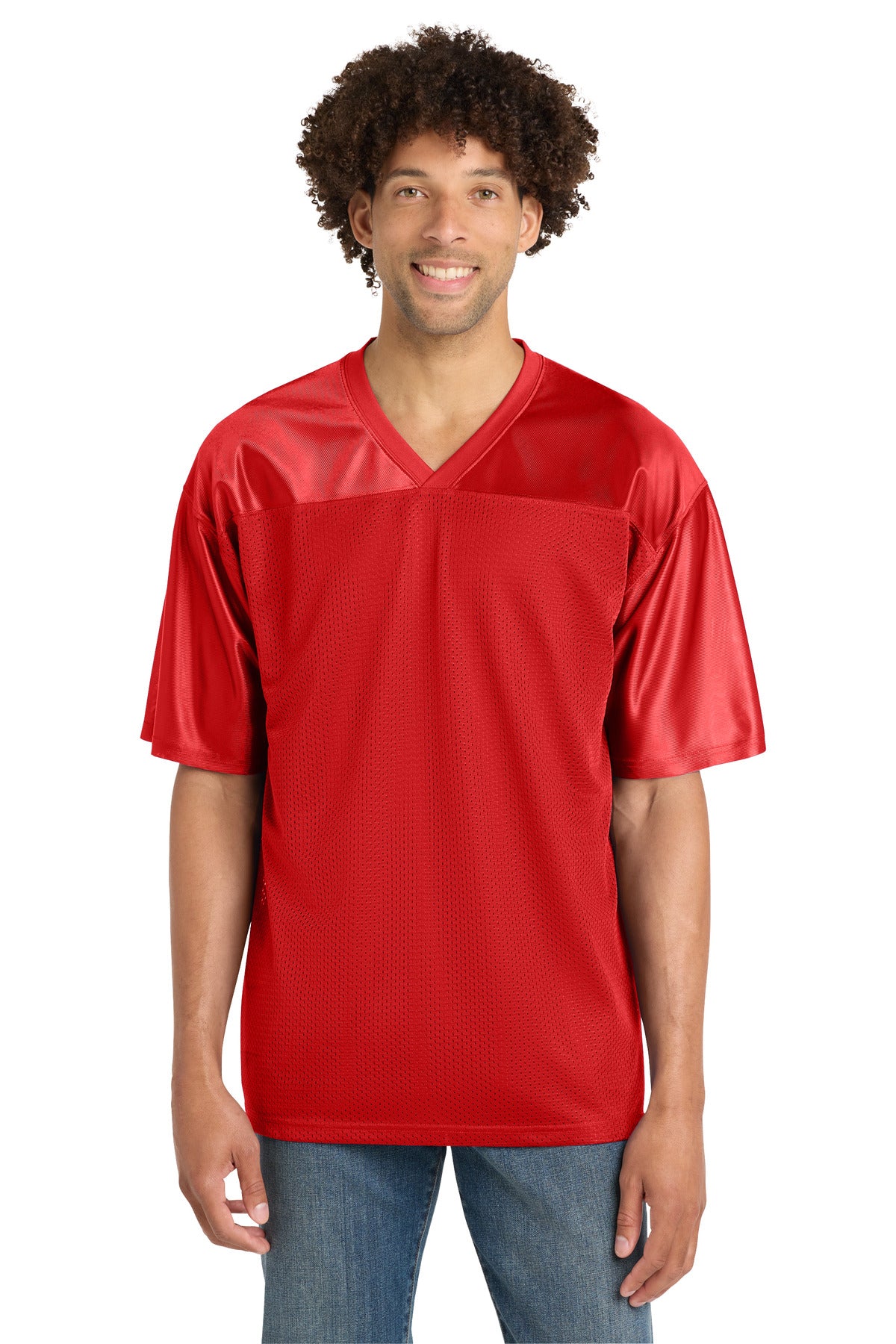 Sport-Tek PosiCharge Replica Jersey. ST307 in True Red