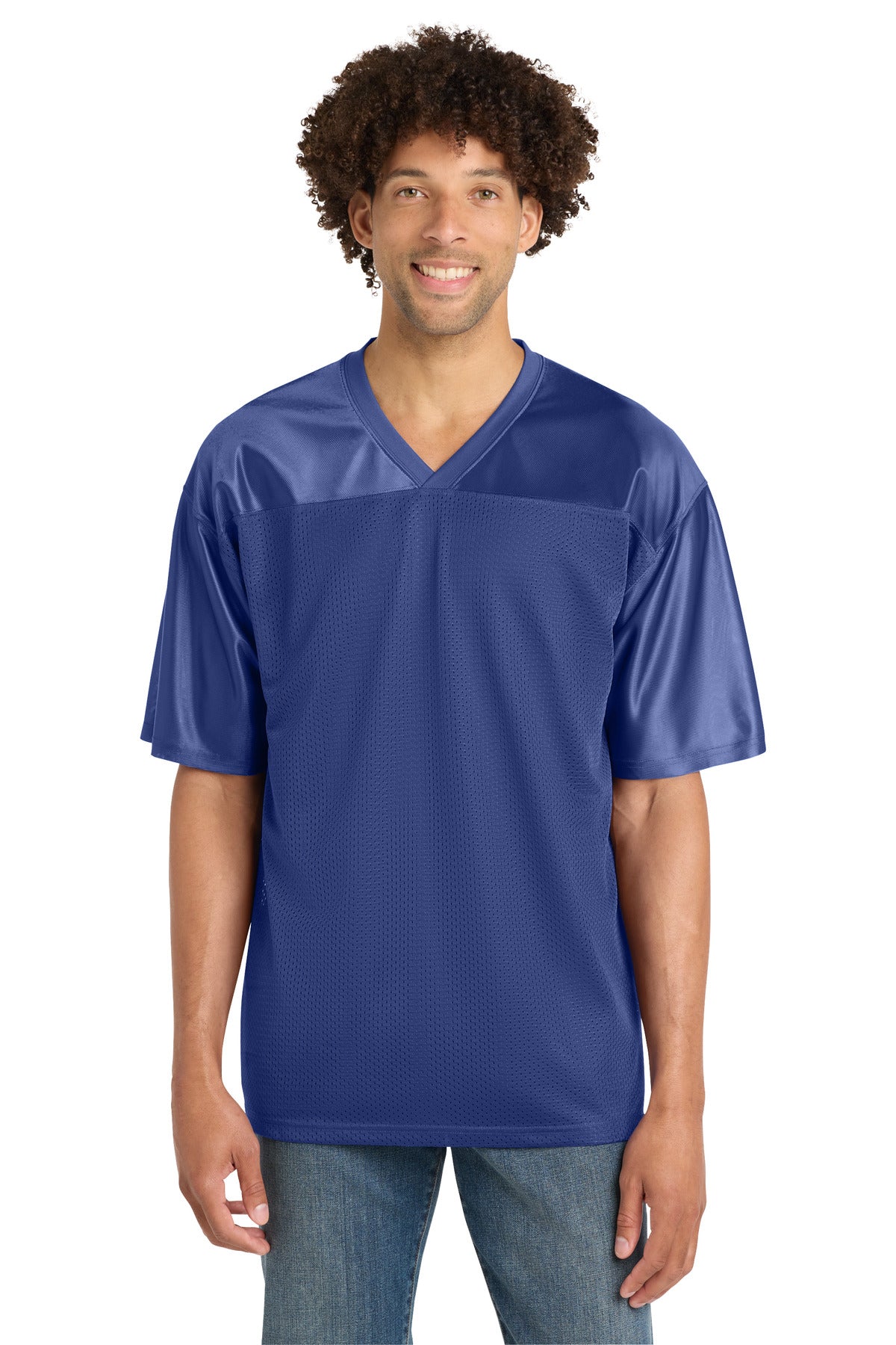 Sport-Tek PosiCharge Replica Jersey. ST307 in True Royal