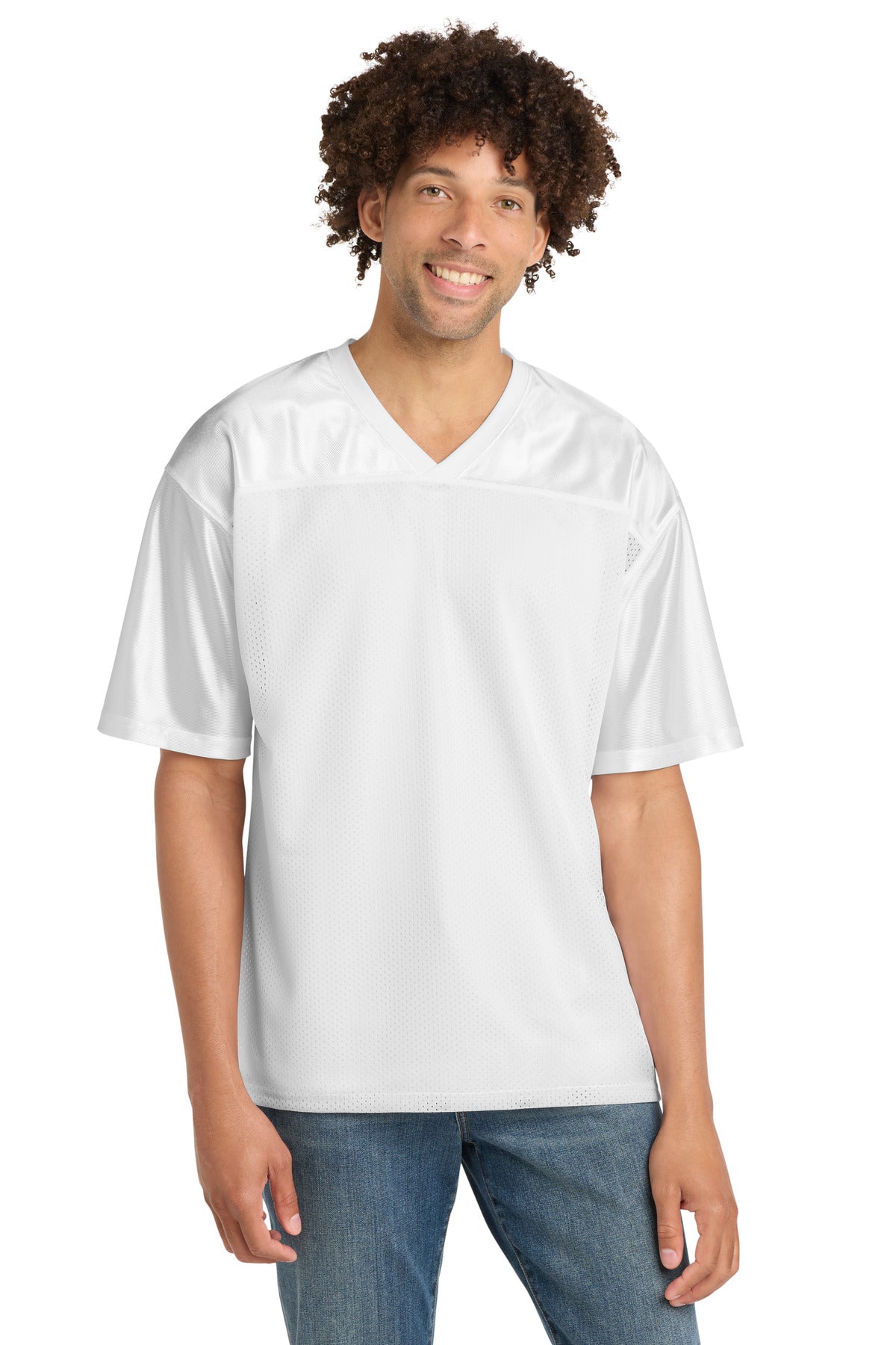 Sport-Tek PosiCharge Replica Jersey. ST307 in White
