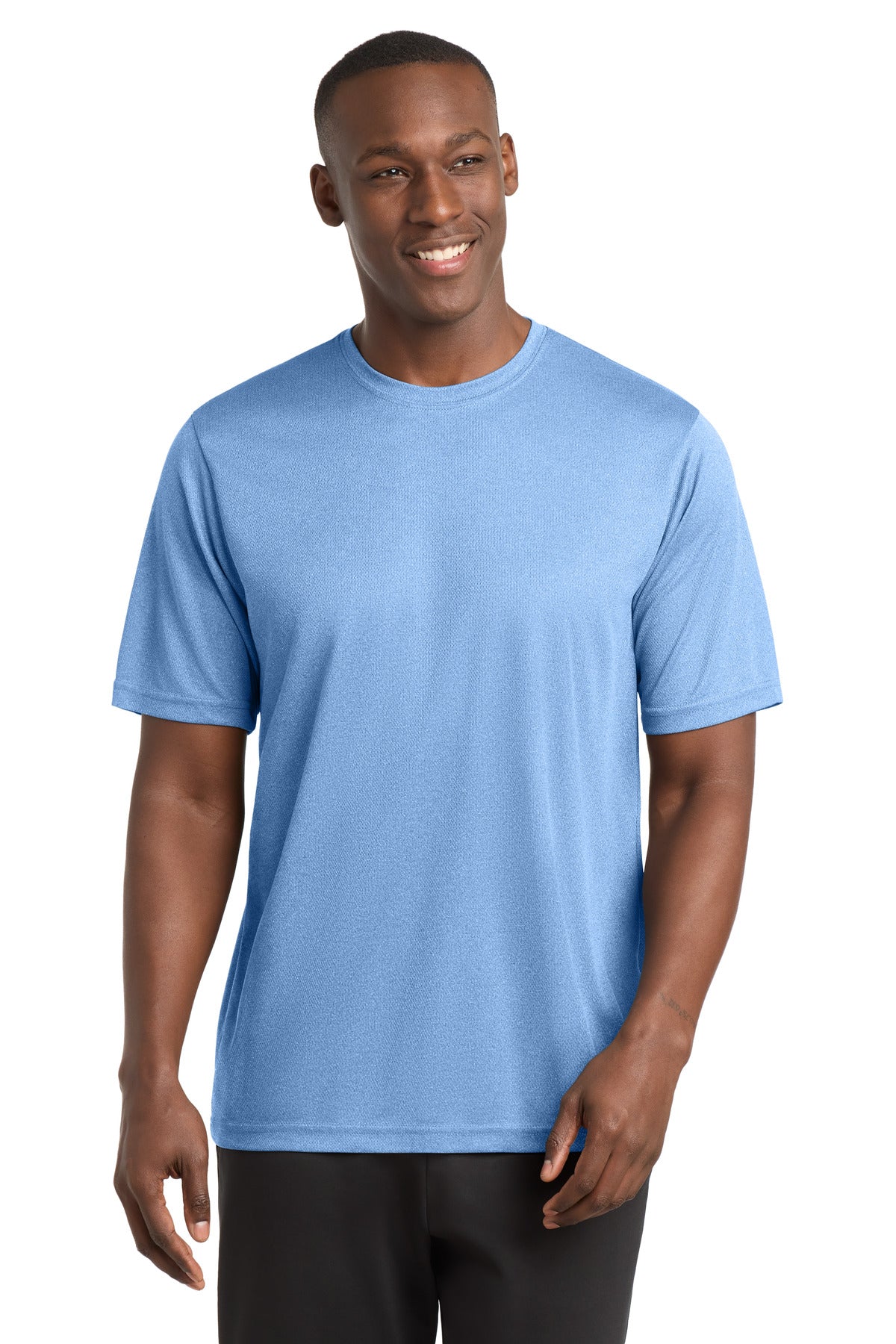 Sport-Tek PosiCharge RacerMesh Tee. ST340 in True Royal Heather