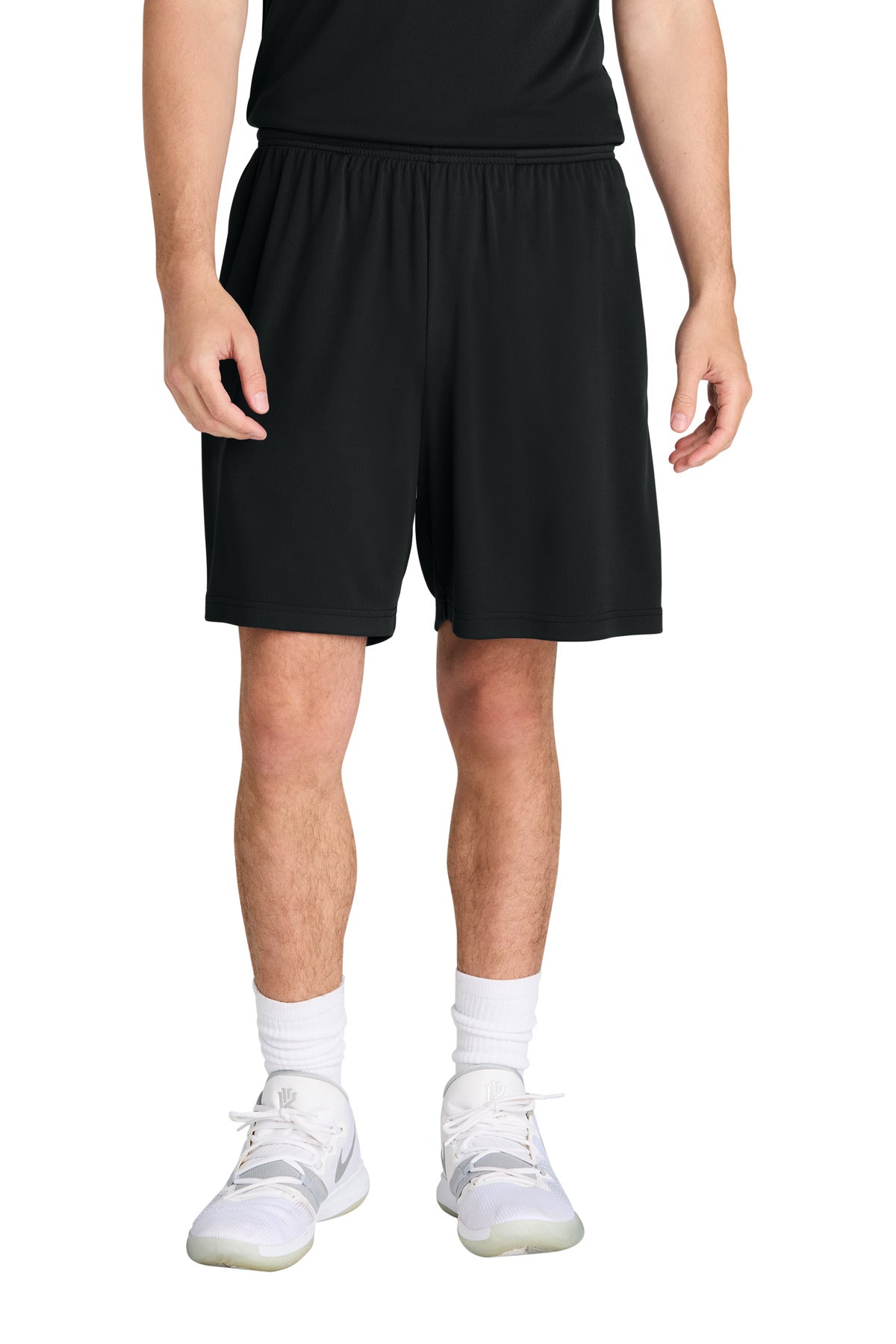 Sport-Tek PosiCharge Competitor 7  Pocketed Short ST349P in Black