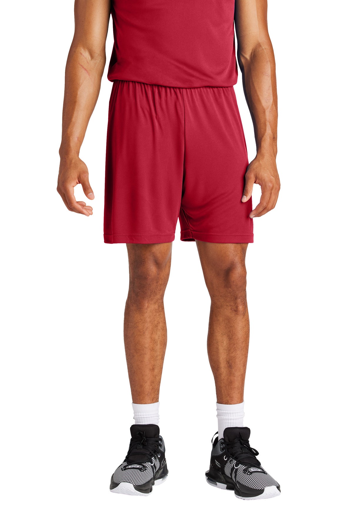 Sport-Tek PosiCharge Competitor 7  Short ST349 in Deep Red