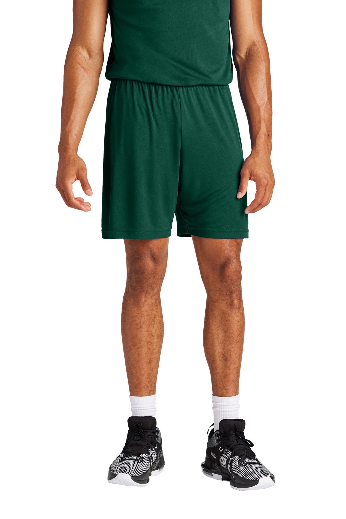 Sport-Tek PosiCharge Competitor 7  Short ST349 in Forest Green