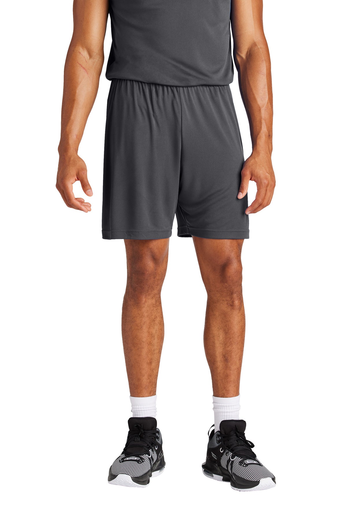 Sport-Tek PosiCharge Competitor 7  Short ST349 in Iron Grey