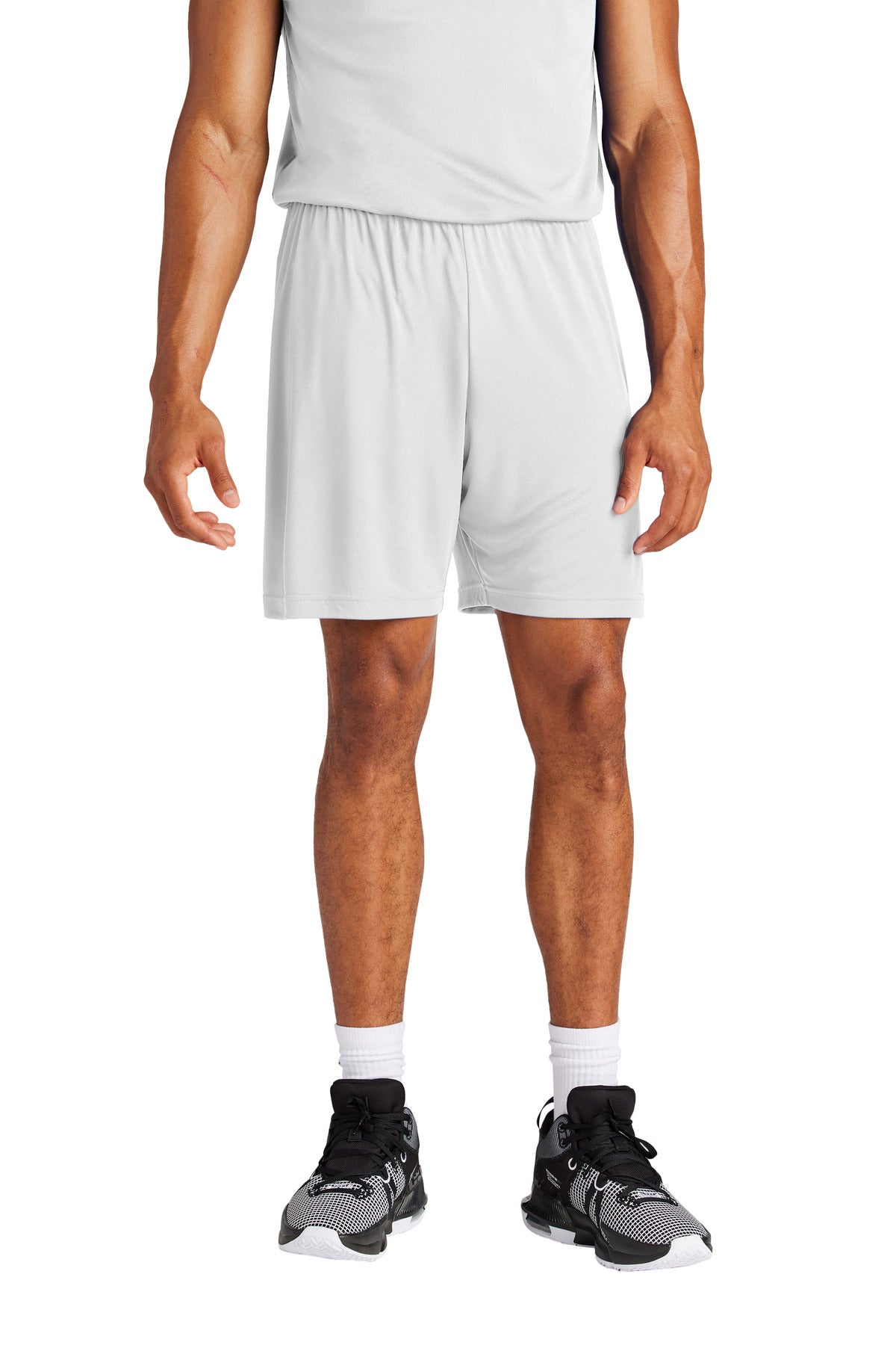 Sport-Tek PosiCharge Competitor 7  Short ST349 in White
