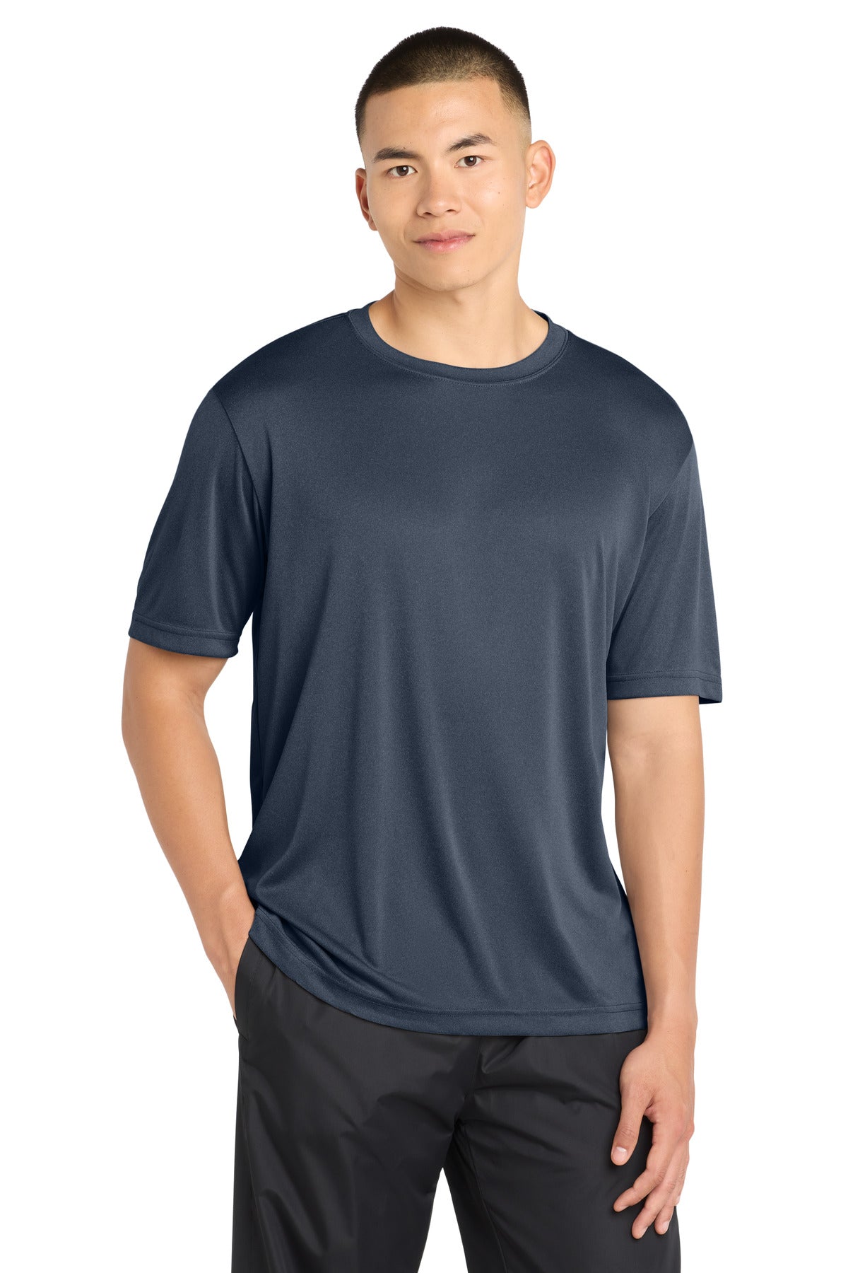 Sport-Tek PosiCharge Competitor Tee. ST350 in True Navy Heather
