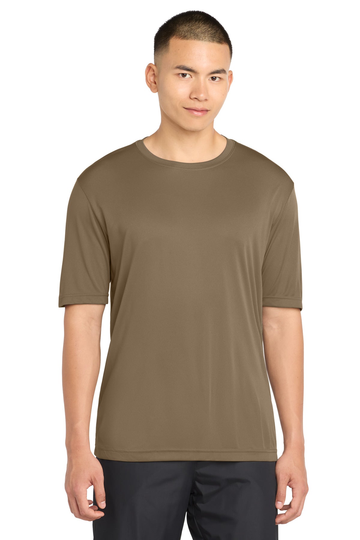 Sport-Tek PosiCharge Competitor Tee. ST350 in Woodland Brown