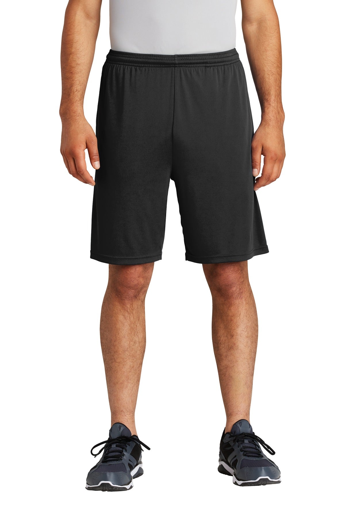 Sport-Tek  PosiCharge  Competitor  Pocketed Short. ST355P in Black