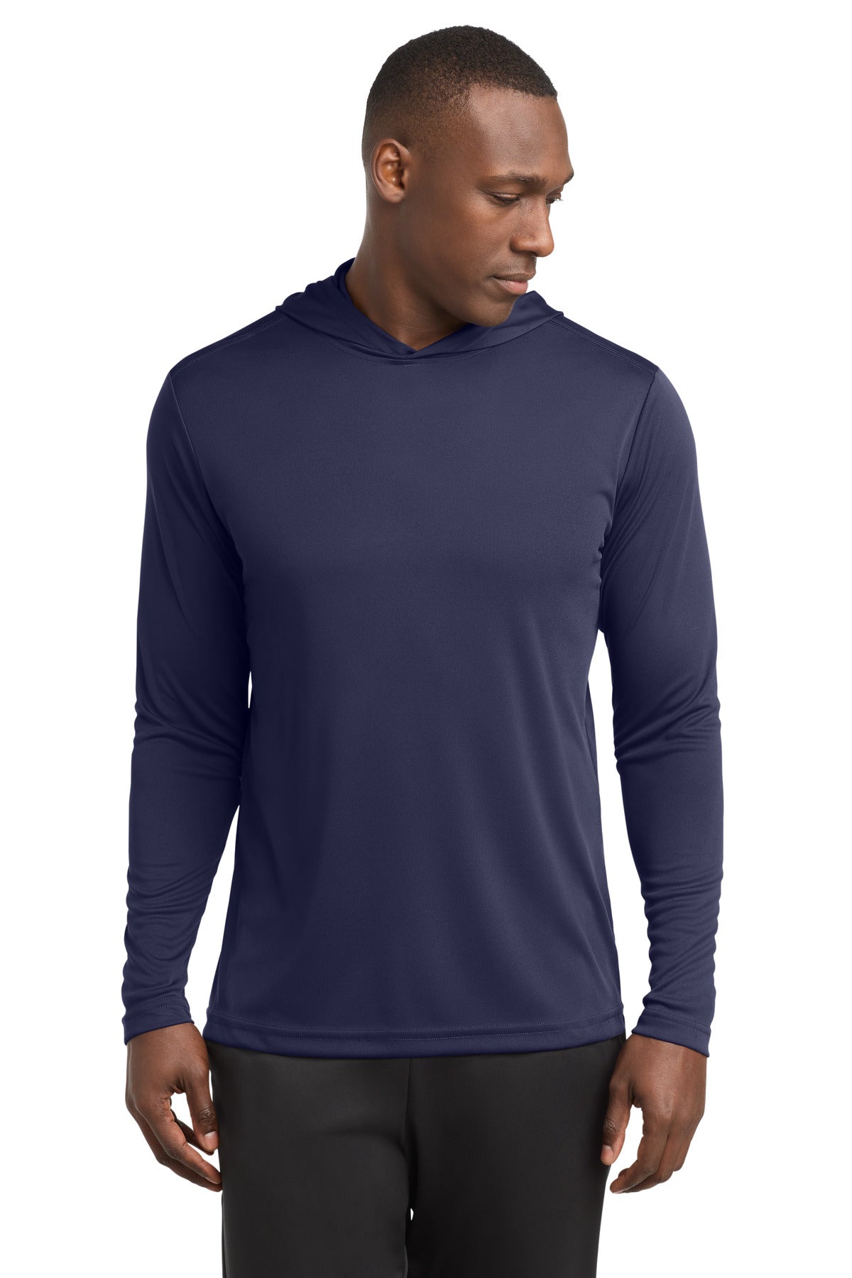 Sport-Tek  PosiCharge  Competitor  Hooded Pullover. ST358 in True Navy