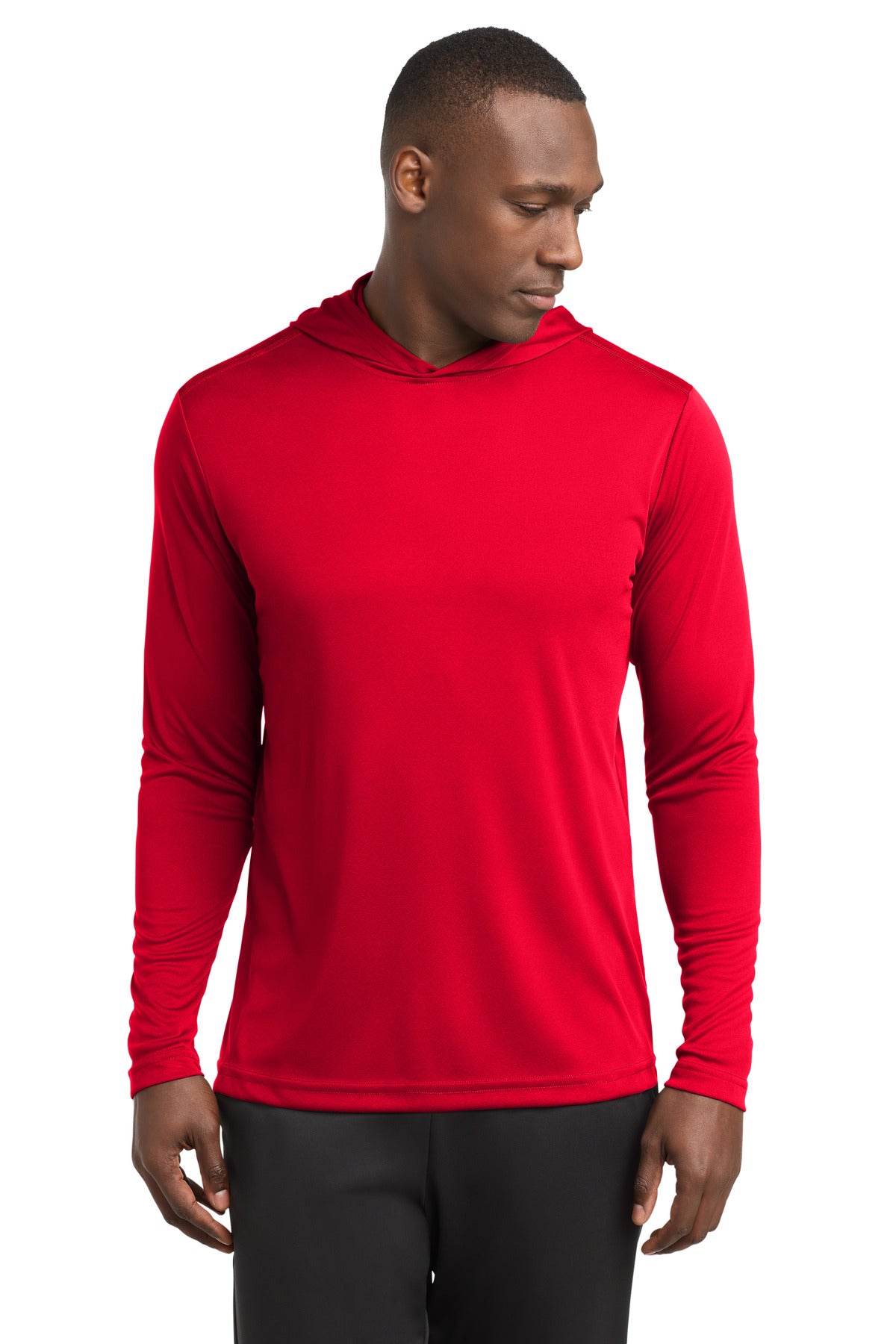 Sport-Tek  PosiCharge  Competitor  Hooded Pullover. ST358 in True Red