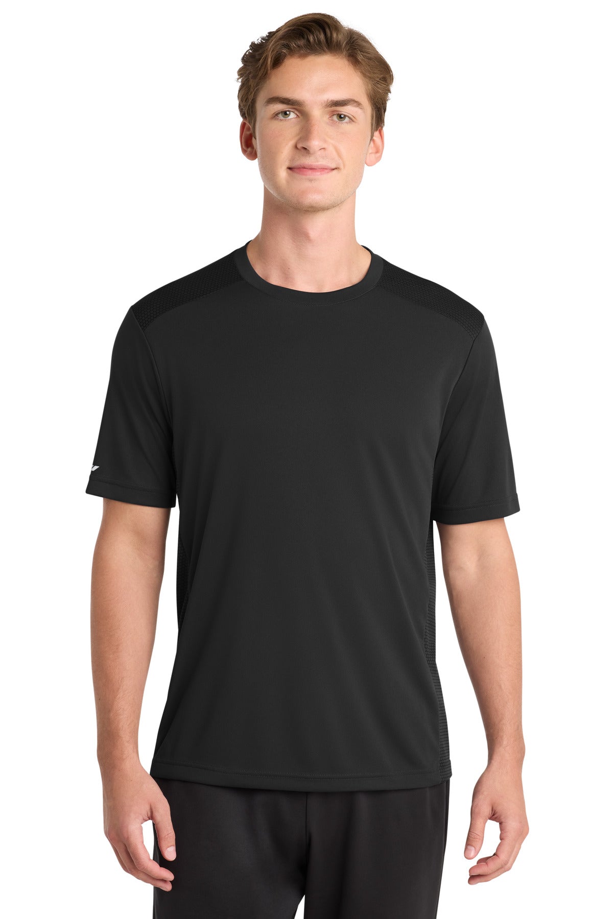 Sport-Tek PosiCharge Elevate Tee. ST380 in Black