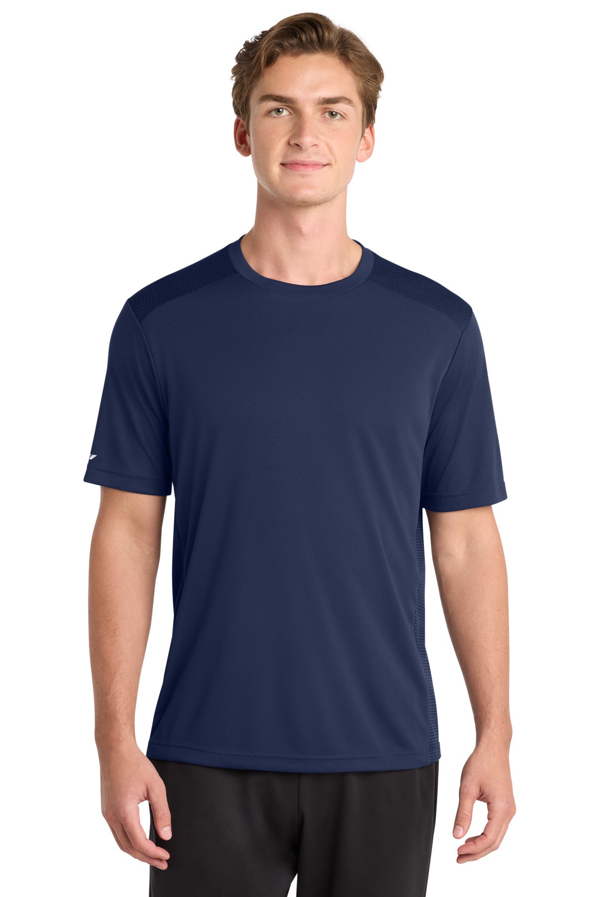 Sport-Tek PosiCharge Elevate Tee. ST380 in True Navy