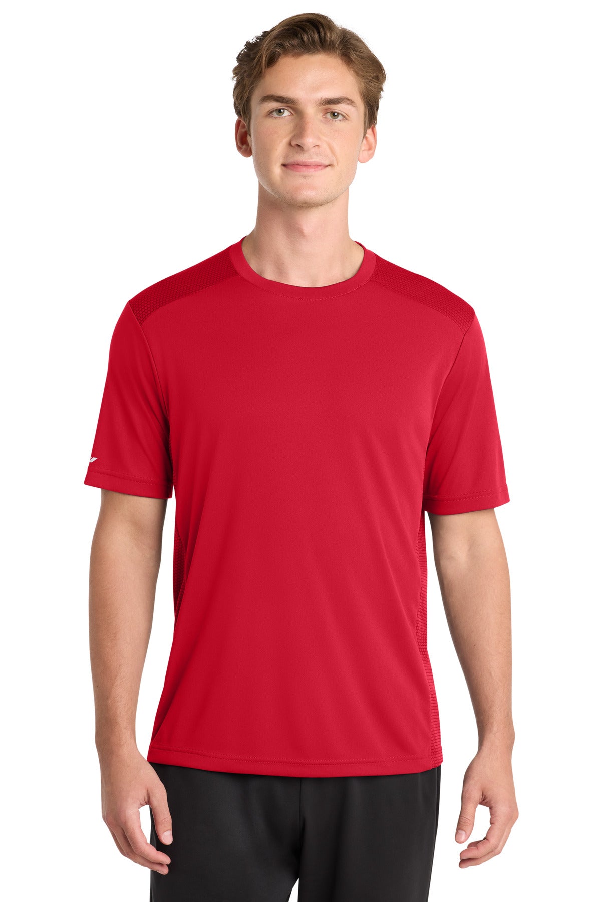 Sport-Tek PosiCharge Elevate Tee. ST380 in True Red